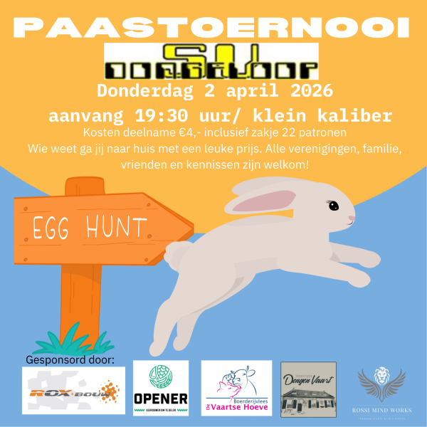 Blauw en Geel Opvallend Geometrische Stijl Religieus Pasen Uitnodiging-3